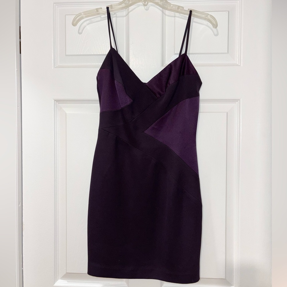 Chic Purple Women's Mini Dress - Andrea Polizzi for Rex Lester